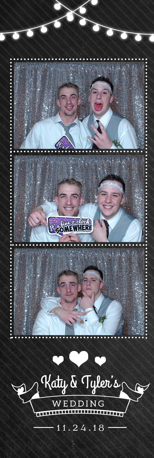 Katy and Tyler's wedding  | View more photos from the event at gallery.photoboothbillings.com/u/PhotoBoothBillings/Katy-and-Tylers-wedding